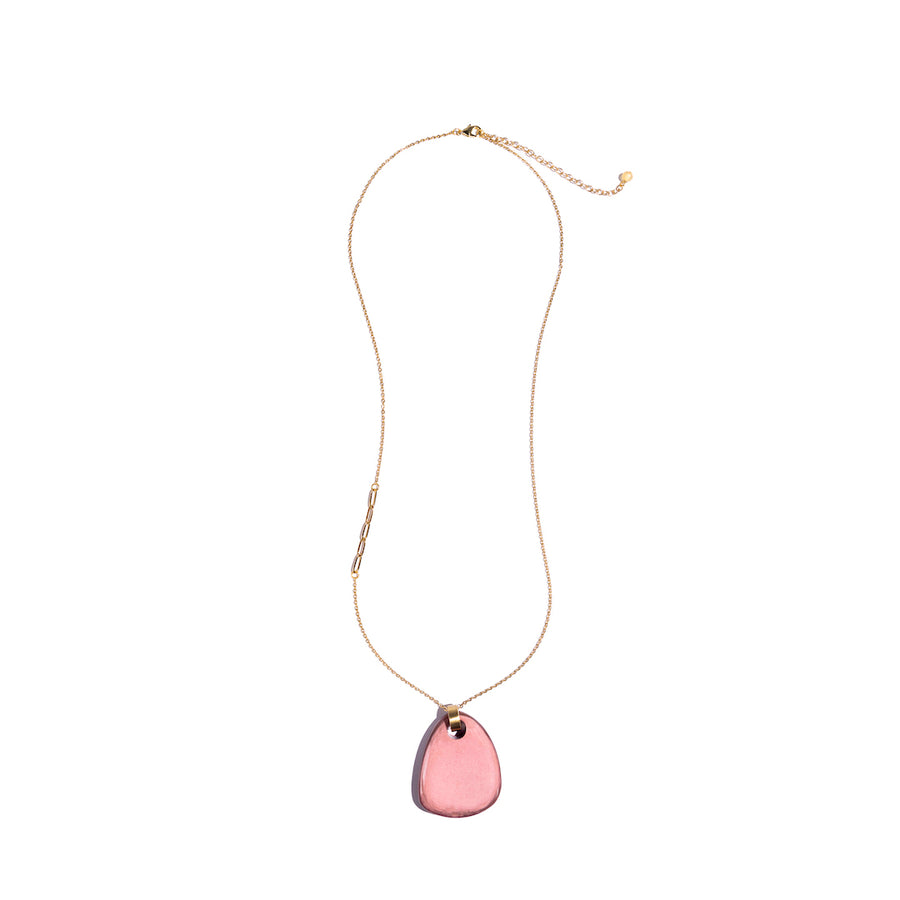 Pink Forager Pendant Necklace