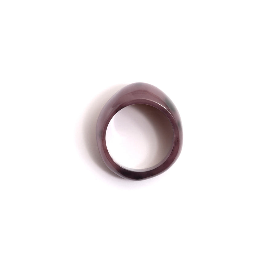 Rainey Bubble Domed Ring in Toadstool