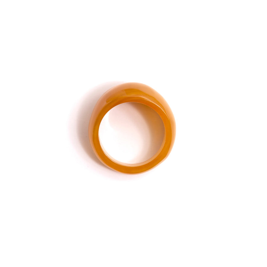 Rainey Bubble Domed Ring in Mimosa