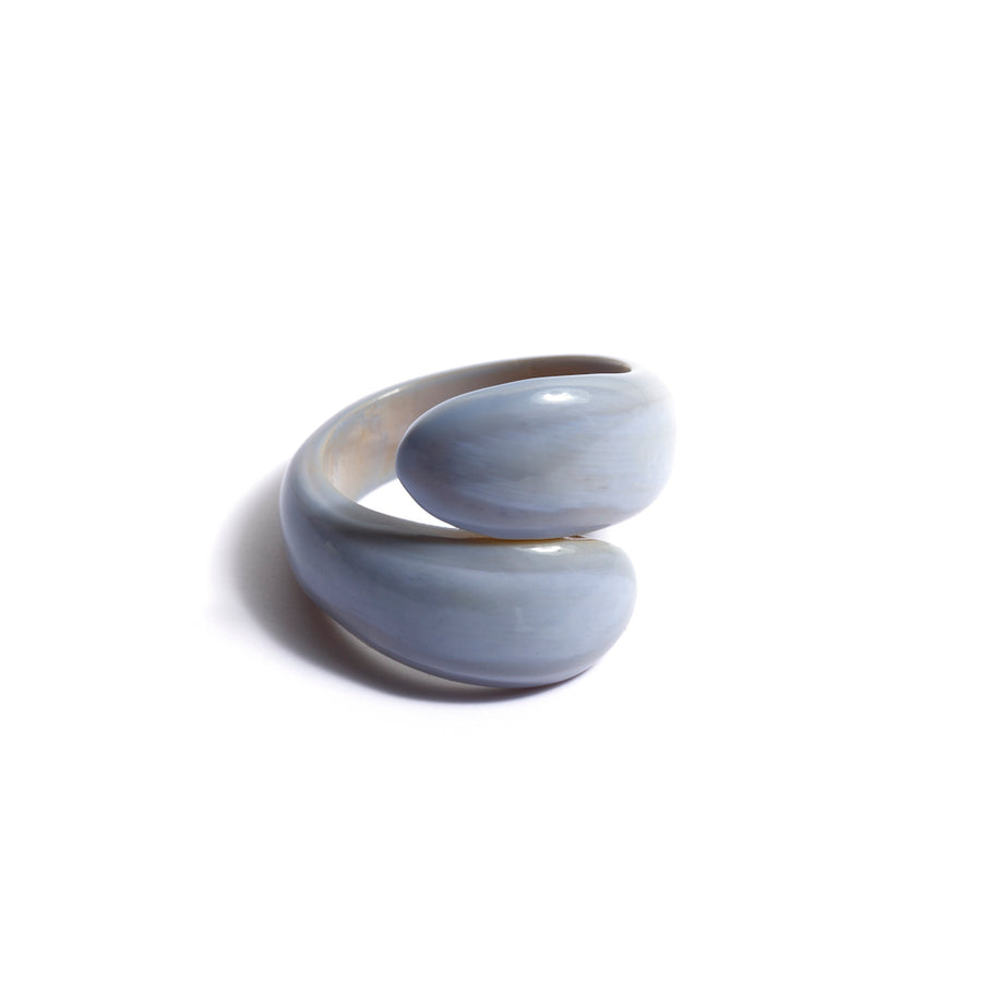 Adele Ring in Dusty Blue_Wholesale