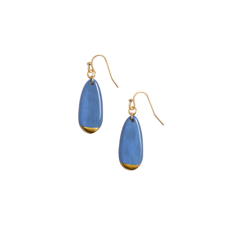 Annette Earrings in Sky Blue - Wholesale
