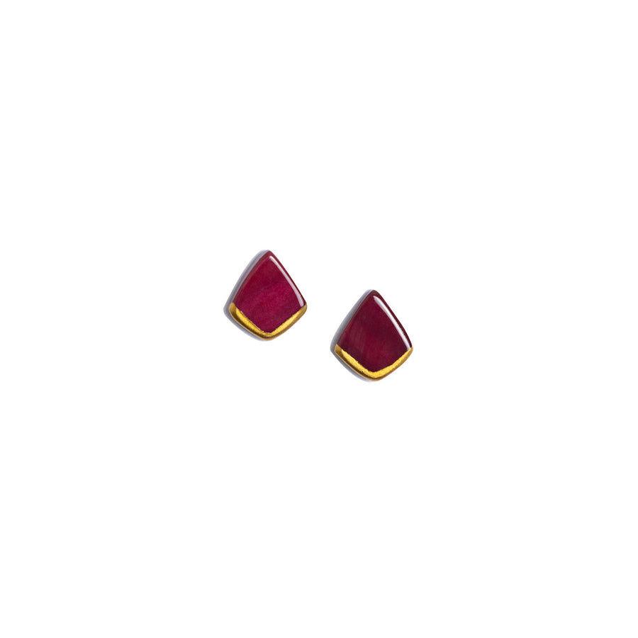 Starlight Diamond Earrings in Dark Rose - Wholesale